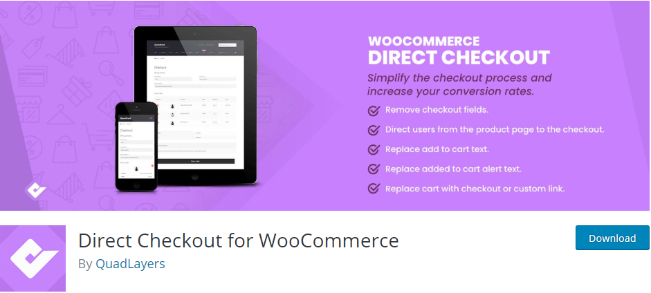 الخروج المباشر لـ WooCommerce