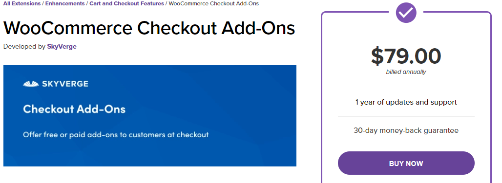 إضافات WooCommerce Checkout