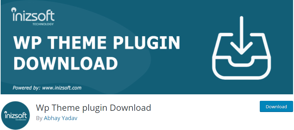 Download del plugin del tema Wp