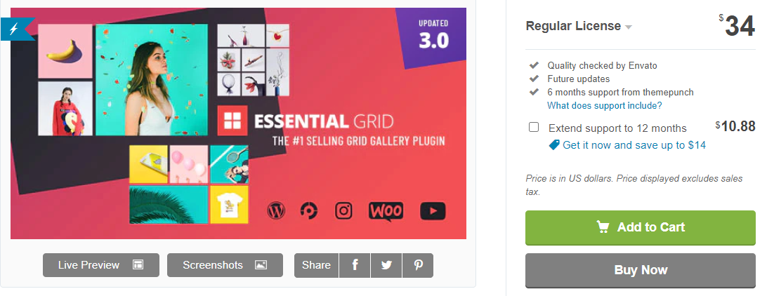 Plugin WordPress esențial pentru galerie grilă