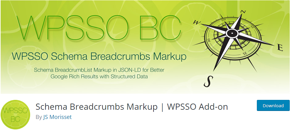 Markup Schema Breadcrumbs