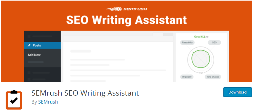 Asystent pisania SEO SEMrush