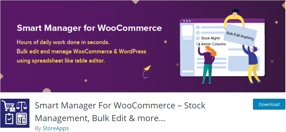 Manager inteligent pentru WooCommerce - Gestionarea stocurilor, editare în bloc și multe altele...