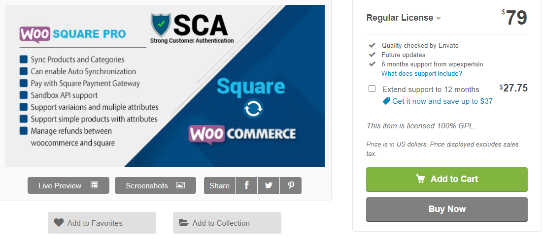 WooSquare Pro - Square pentru WooCommerce