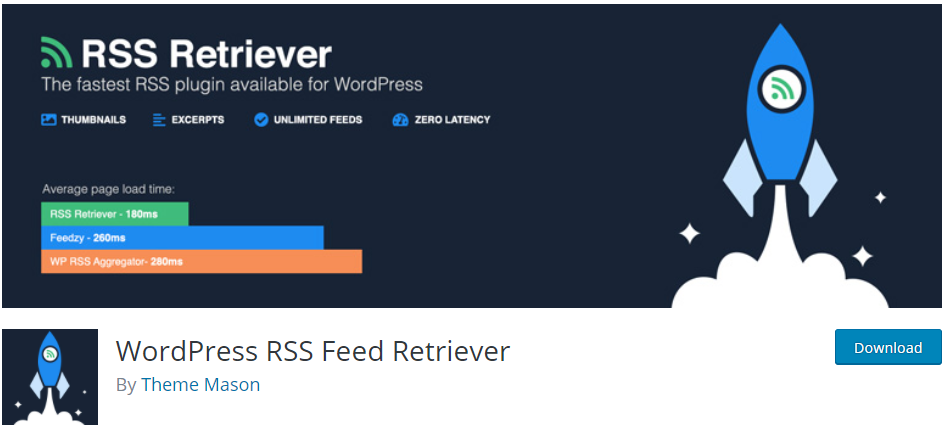 WordPress-RSS-Feed-Retriever