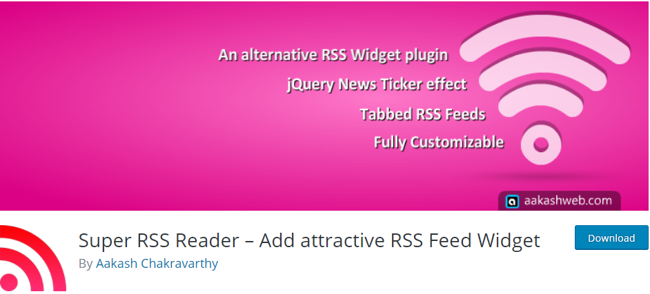 Super RSS Reader – Fügen Sie ein attraktives RSS-Feed-Widget hinzu