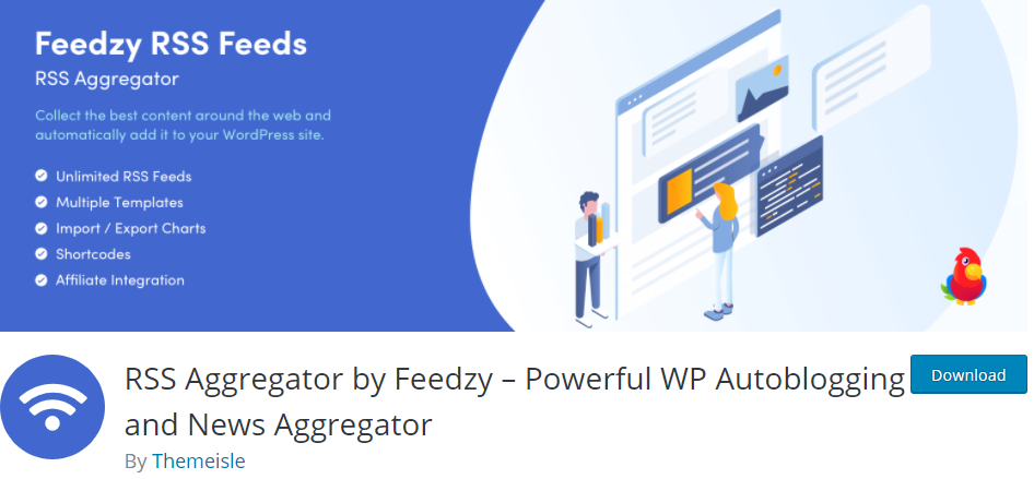 RSS-Aggregator von Feedzy