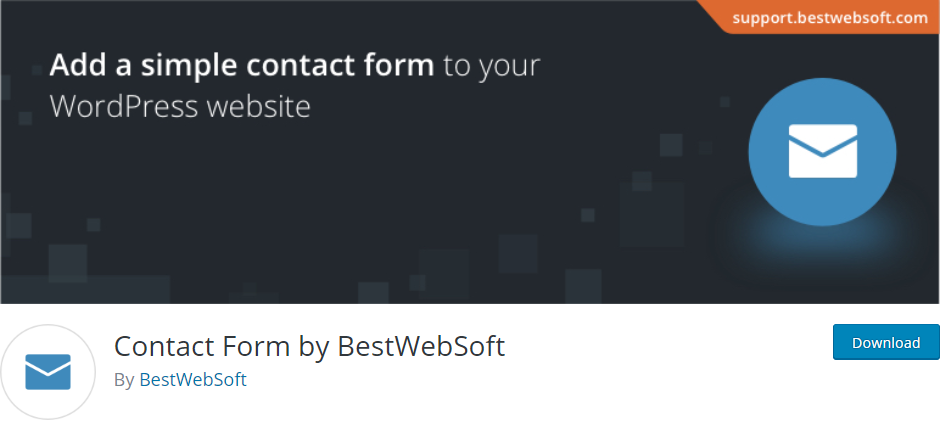 Formular de contact de la BestWebSoft