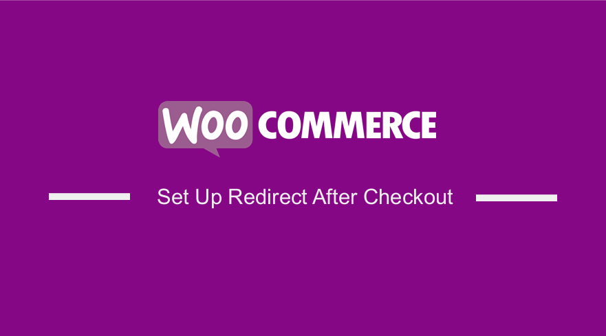 Настройте перенаправление WooCommerce после оформления заказа