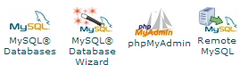 إعداد معالج قاعدة بيانات MySQL