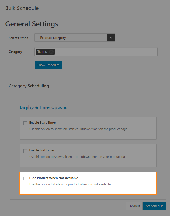 Bulk-Schedule-‹-WooCommerce-Scheduler---Hide-Category