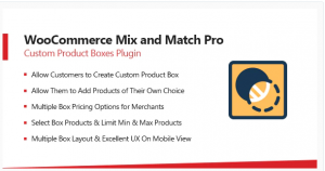 Woocommerce Mix and Match Pro