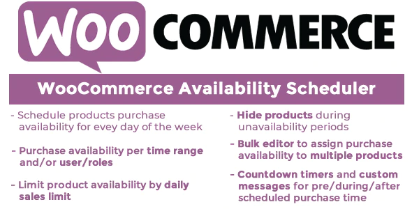 WooCommerce-Verfügbarkeit