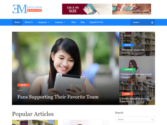 edumag-wordpress-教育主題