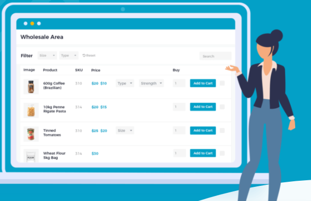 woocommerce venta al por mayor pro