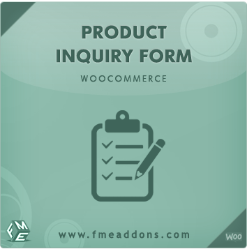 WooCommerce-Produktanfrageformular von fmeaddon