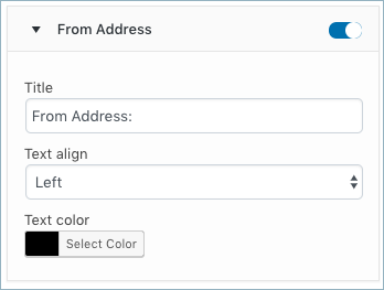 WooCommerce-Rechnung-Registerkarte anpassen-Allgemeine Attribute-Textausrichtung und Titel