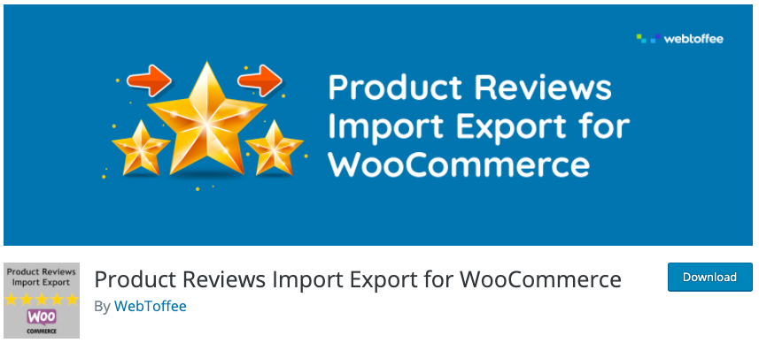 WooCommerce 的產品評論導入導出插件