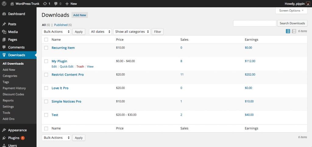 Plugin de downloads digitais fáceis para vender produtos digitais