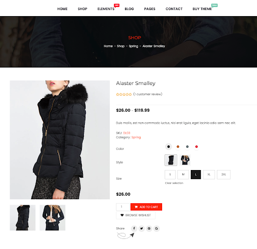 Variante de produse WooCommerce