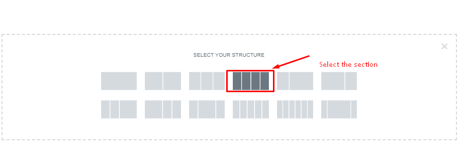 Adding section in Layout