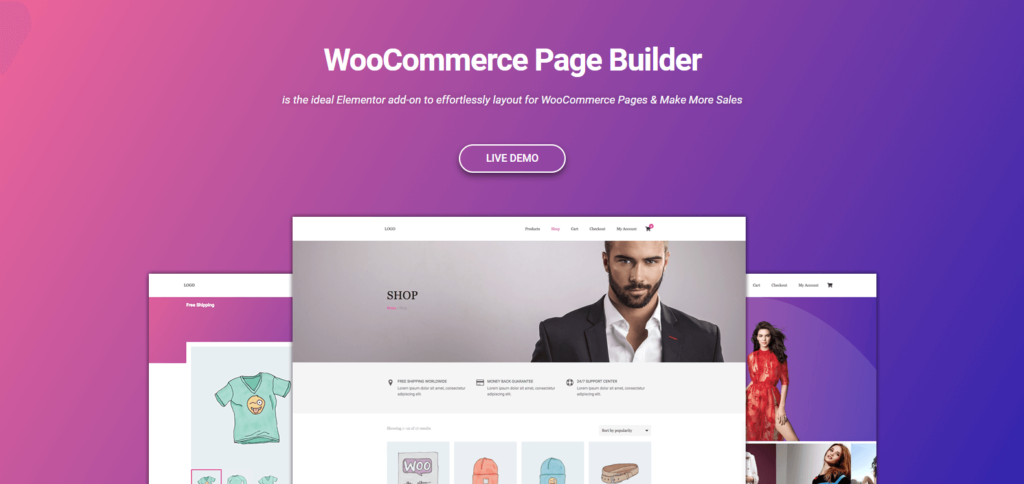 WooCommerce Page Builder