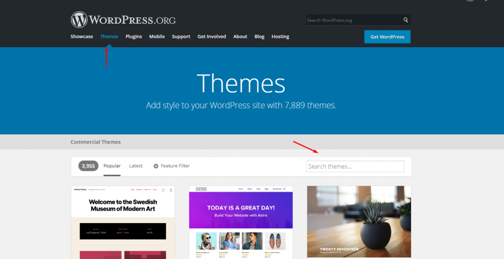 Uploading a WordPress theme