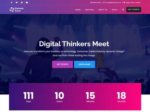 Business Event- Digital Thinkers Meet