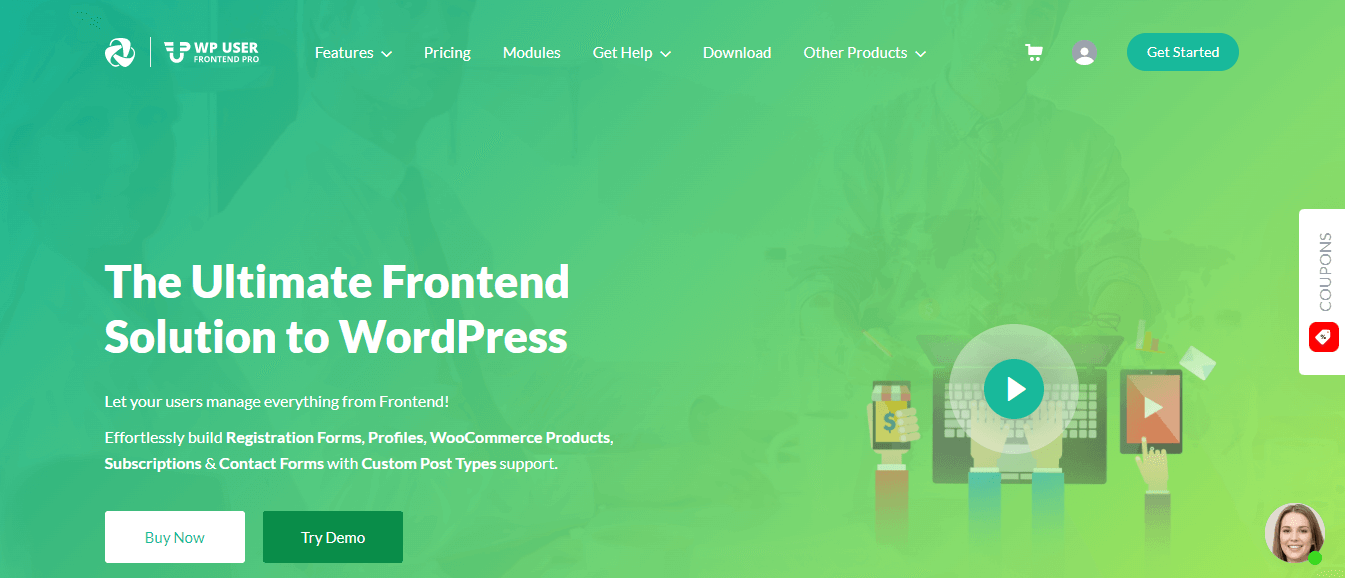 WP User Frontend Deals