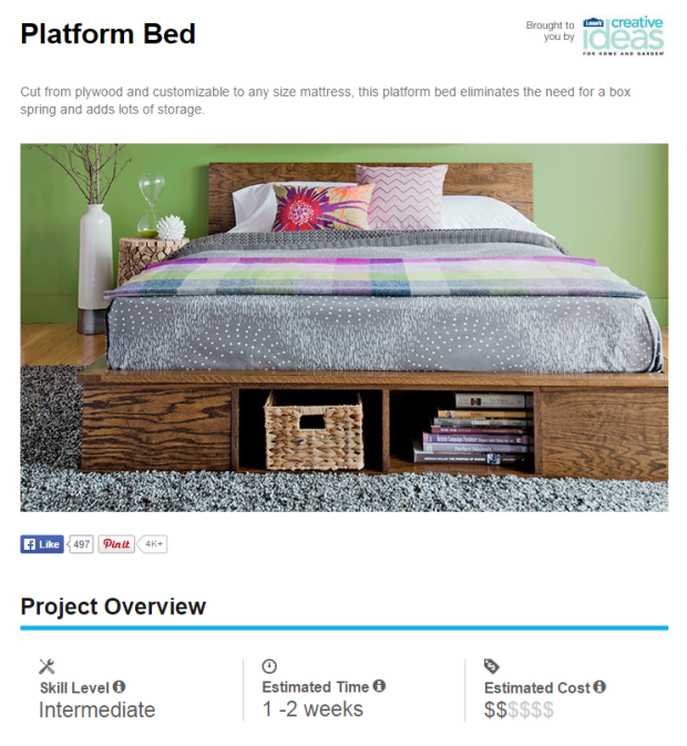 lowes-bed-projesi