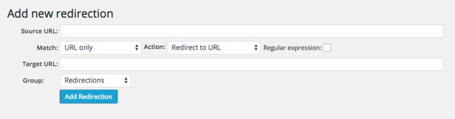 ปลั๊กอิน Redirection ช่วยให้คุณสร้างการเปลี่ยนเส้นทาง URL ภายใน WordPress