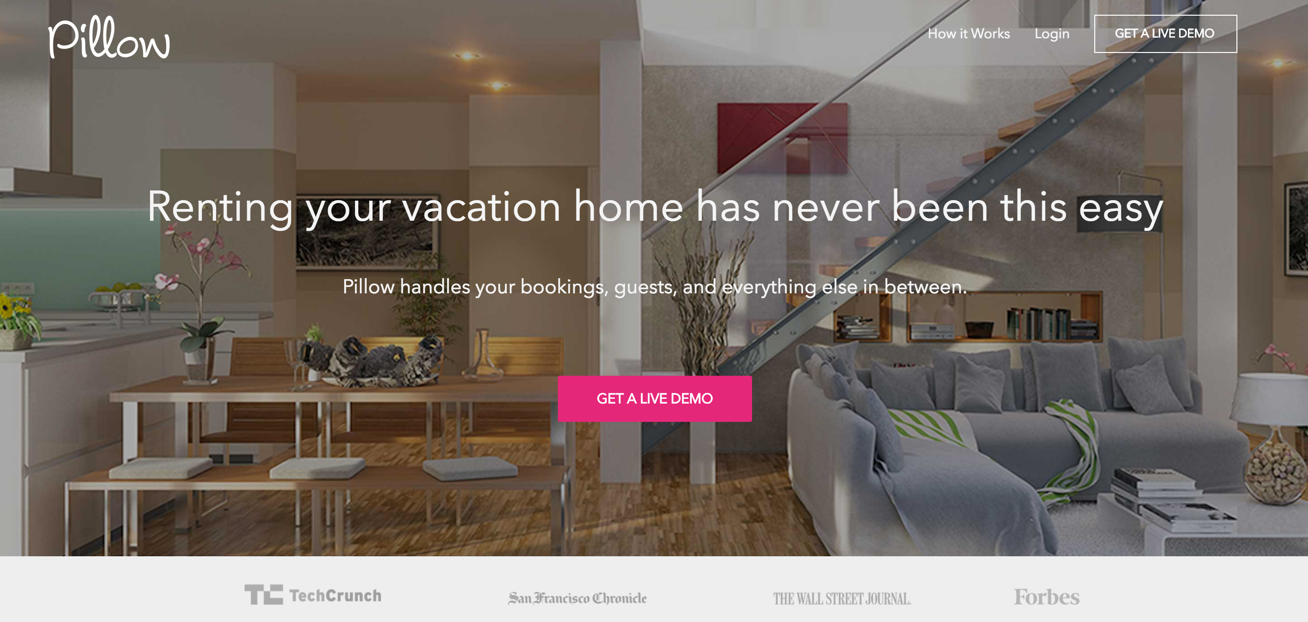 PIllow ให้บริการฟรีสำหรับผู้ใช้ AirBnb และดำเนินการรับกุญแจ ทำความสะอาด ฯลฯ