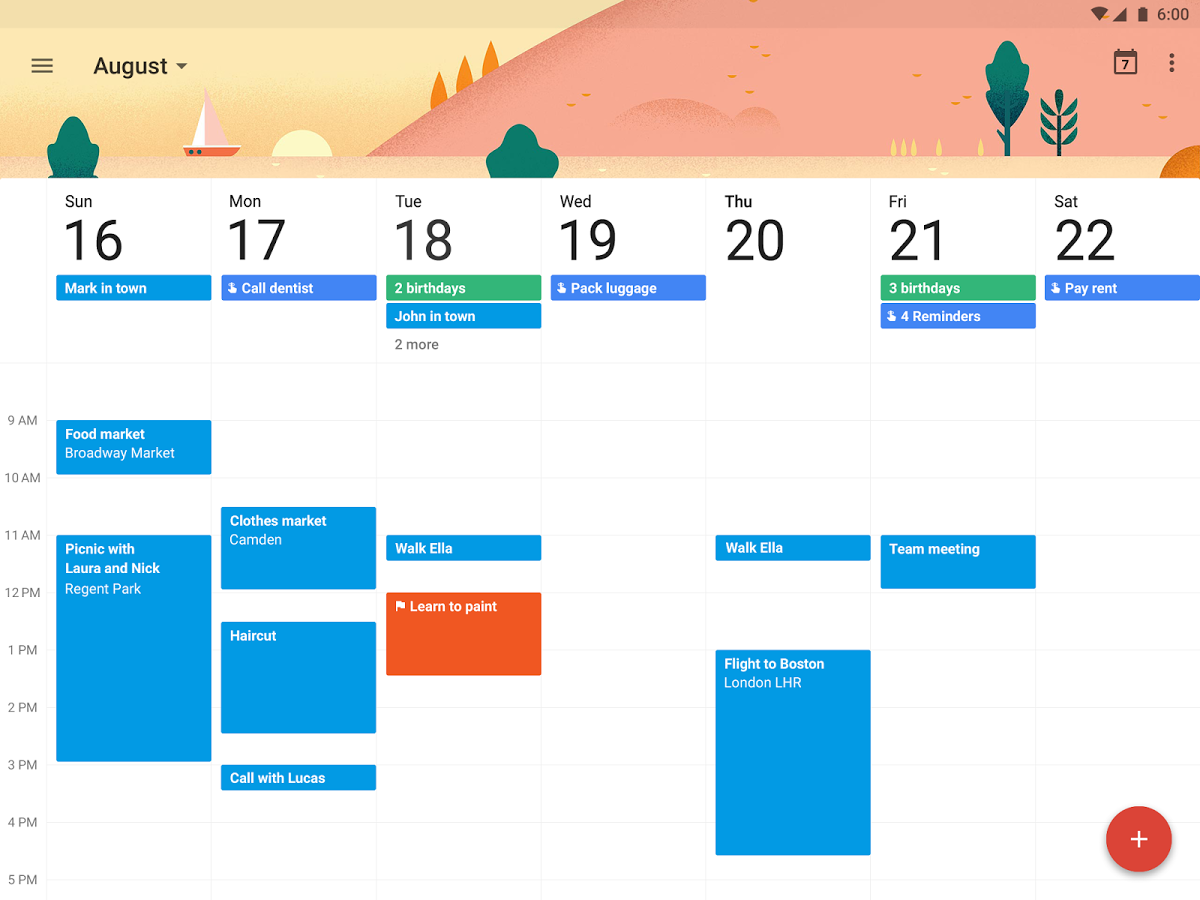 Google Kalender ist ein einfaches (und kostenloses) Tool, mit dem Sie die gewünschten Feiertage, Ihre Aktivitäten und die Verantwortlichen im Auge behalten können.