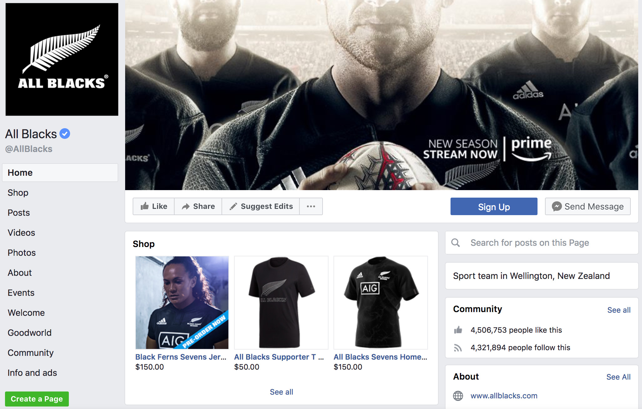 ส่วนขยาย Facebook สำหรับ WooCommerce ดึงผลิตภัณฑ์จาก WooCommerce ไปยังหน้า Facebook อย่างเป็นทางการของ All Blacks