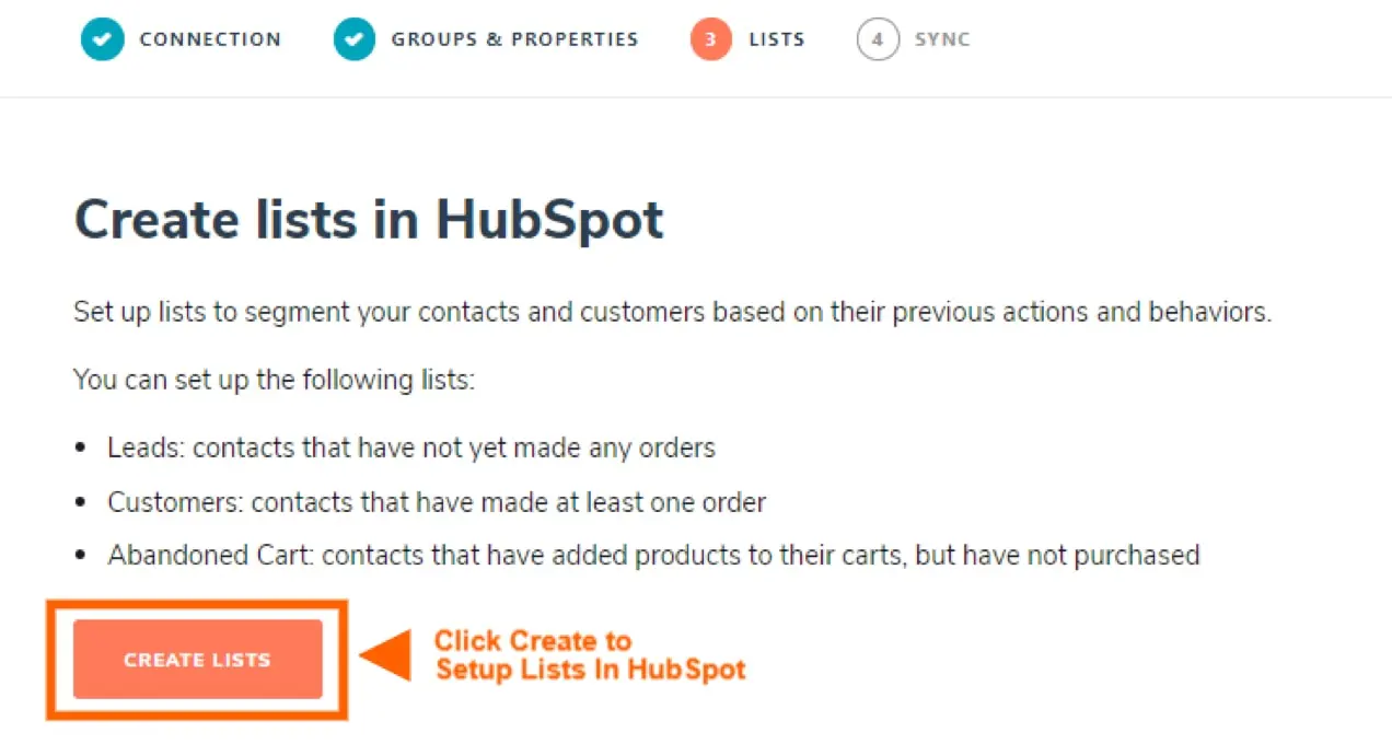 在 HubSpot 中创建列表