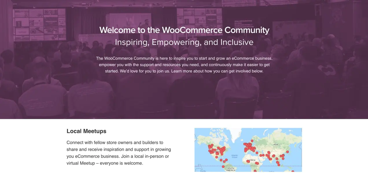 WooCommerce 社区页面