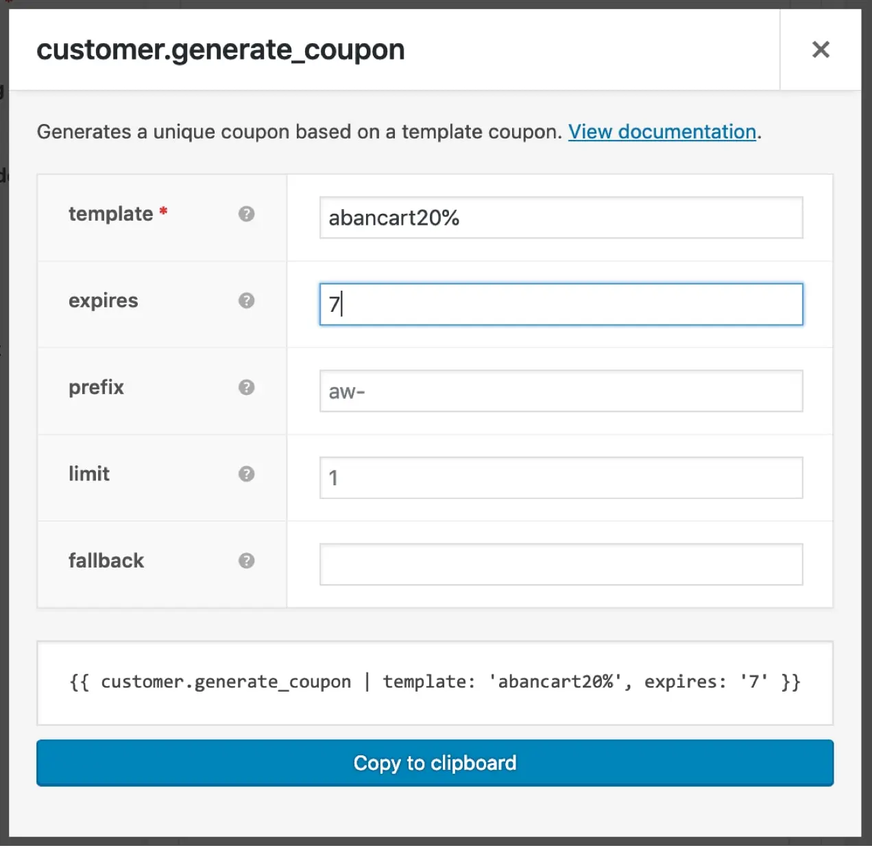 AutomateWoo ile kişiselleştirilmiş bir kupon oluşturma