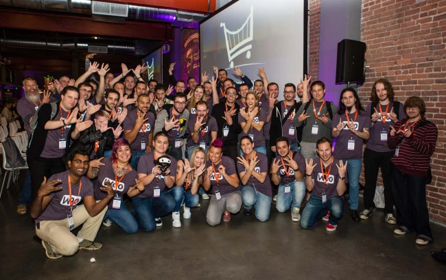 WooConf 2014'te Woo'daki ekip