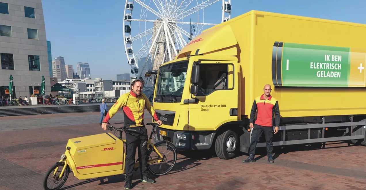 DHL elektrikli araçlar