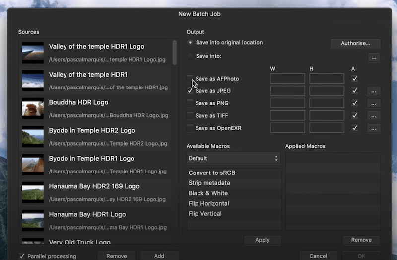 保存批處理作業 - 來源：How.to YouTube 頻道