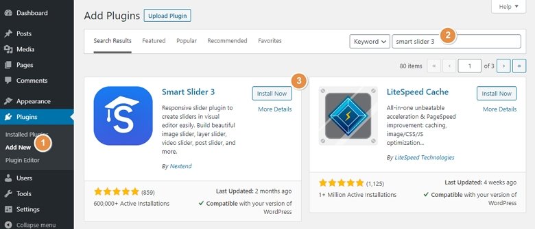 SmartSlider installieren