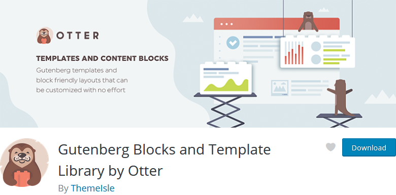 Gutenberg Blocks and Template Library โดย Otter