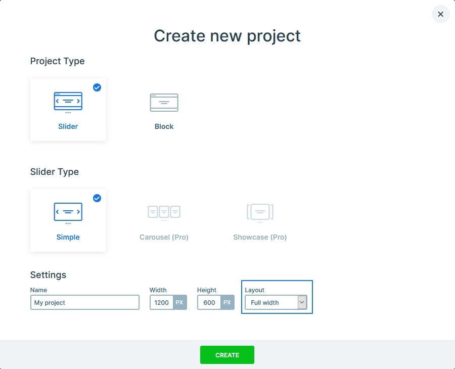 Crea una vista del progetto