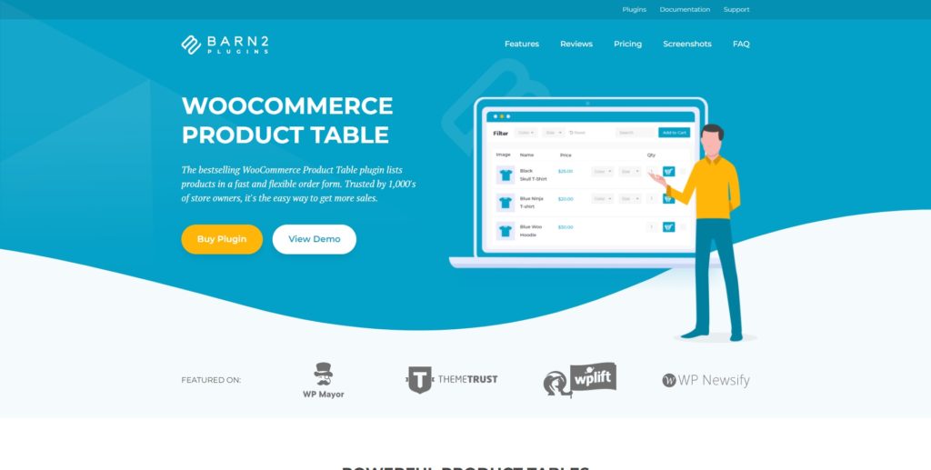 ตารางผลิตภัณฑ์ woocommerce สร้างมุมมองรายการผลิตภัณฑ์ woocommerce