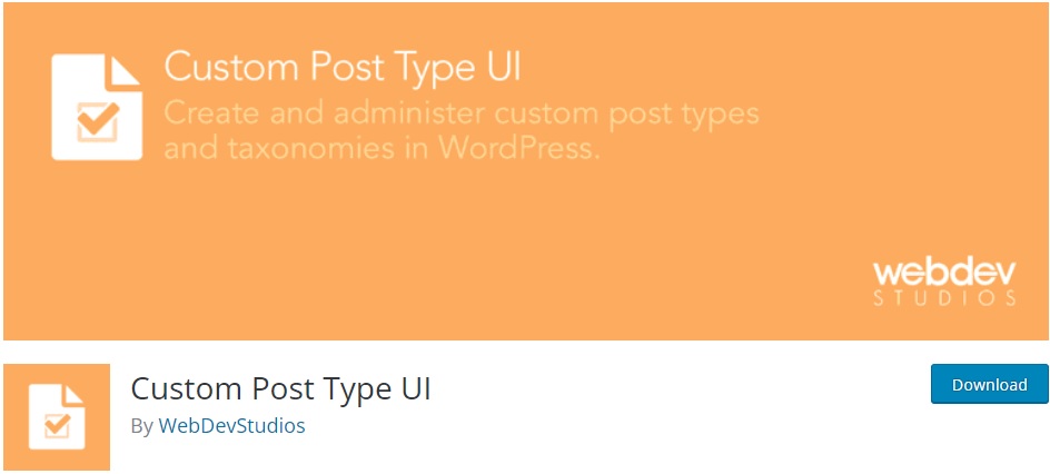 jenis posting kustom ui plugin jenis posting kustom wordpress