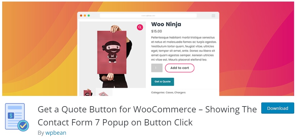 獲取 woocommerce 的報價按鈕 woocommerce 請求報價插件