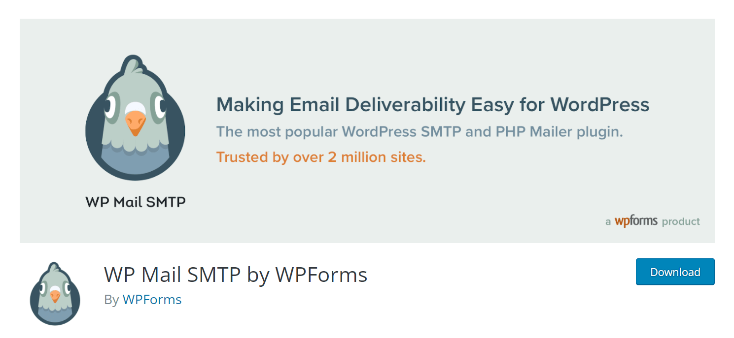 WP Mail SMTP plugin