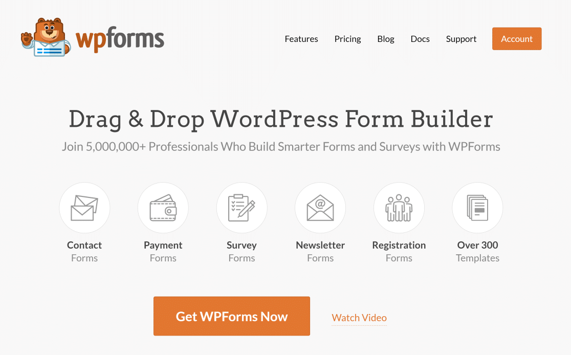 WPforms-дом