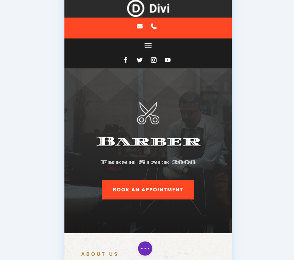 Verwenden des Theme Builder mit Divi Icon Party Icons