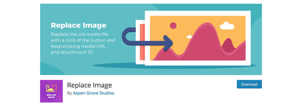 Replace Image Plugin Repozytorium WordPress Aspen Grove Studios